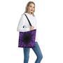 Purple Hyperspace Print Tote Bag