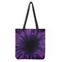 Purple Hyperspace Print Tote Bag