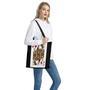 Queen Of Diamonds Playing Card Print Tote Bag