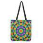 Rainbow Kaleidoscope Print Tote Bag