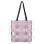 Red And Blue American Star Pattern Print Tote Bag