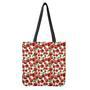 Red Apple Pattern Print Tote Bag