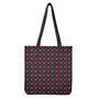 Red Rooster Pattern Print Tote Bag