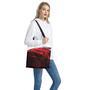 Red Wine Print Tote Bag