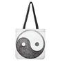 Roots Yin Yang Print Tote Bag