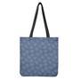 Rose Denim Jeans Pattern Print Tote Bag