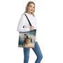 Running Wild Stallion Horse Print Tote Bag