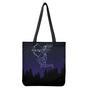 Sagittarius Constellation Print Tote Bag