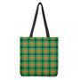 Saint Patrick's Day Buffalo Plaid Print Tote Bag