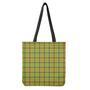 Shamrock Plaid Saint Patrick's Day Print Tote Bag