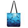 Shark Underwear Print Tote Bag