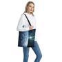 Space And Earth Print Tote Bag