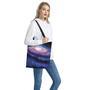 Spiral Milky Way Print Tote Bag