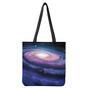 Spiral Milky Way Print Tote Bag