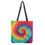 Spiral Tie Dye Print Tote Bag