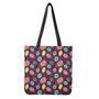 Sprinkles Donut Pattern Print Tote Bag