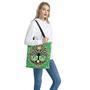 Sun And Moon Yggdrasil Print Tote Bag