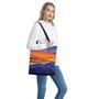 Sunset Mountain Print Tote Bag