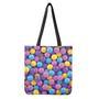 Sweet Candy Ball Pattern Print Tote Bag