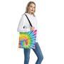 Swirl Tie Dye Print Tote Bag