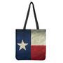 Texas Flag Print Tote Bag