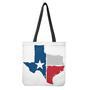 Texas State Flag Print Tote Bag