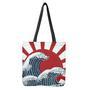 The Great Kanagawa Wave Print Tote Bag