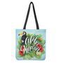 Toucan Aloha Hawaii Print Tote Bag