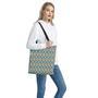 Tribal Navajo Pattern Print Tote Bag