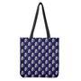 Trippy Skull Pattern Print Tote Bag