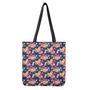 Tropical Frangipani Plumeria Print Tote Bag