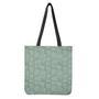 Turtle Shell Pattern Print Tote Bag