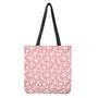 Valentine's Day Heart Pattern Print Tote Bag