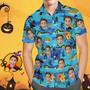 Vice City Custom Face Hawaiian Shirt Men's Gang Style For Him