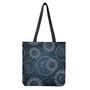 Vintage Sun And Moon Pattern Print Tote Bag