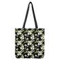 Watercolor Alstroemeria Pattern Print Tote Bag