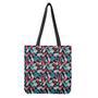 Watercolor Bowling Theme Pattern Print Tote Bag