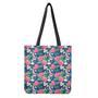 Watercolor Chrysanthemum Pattern Print Tote Bag