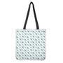 Watercolor Dragonfly Pattern Print Tote Bag