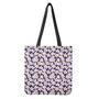 Watercolor Frangipani Flower Print Tote Bag