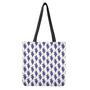 Watercolor Grape Pattern Print Tote Bag