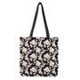 Watercolor Orchid Flower Pattern Print Tote Bag