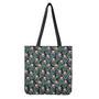 Watercolor Protea Pattern Print Tote Bag