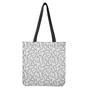 White Eggplant Drawing Print Tote Bag