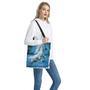 White Horse Painting Print Tote Bag