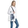 White Tiger Painting Print Tote Bag