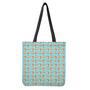 Winter Fox Pattern Print Tote Bag