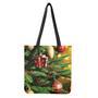 Xmas Tree Print Tote Bag