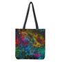 Abstract Colorful Galaxy Space Print Tote Bag