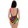 Abstract Colorful Psychedelic One Piece Swimsuite